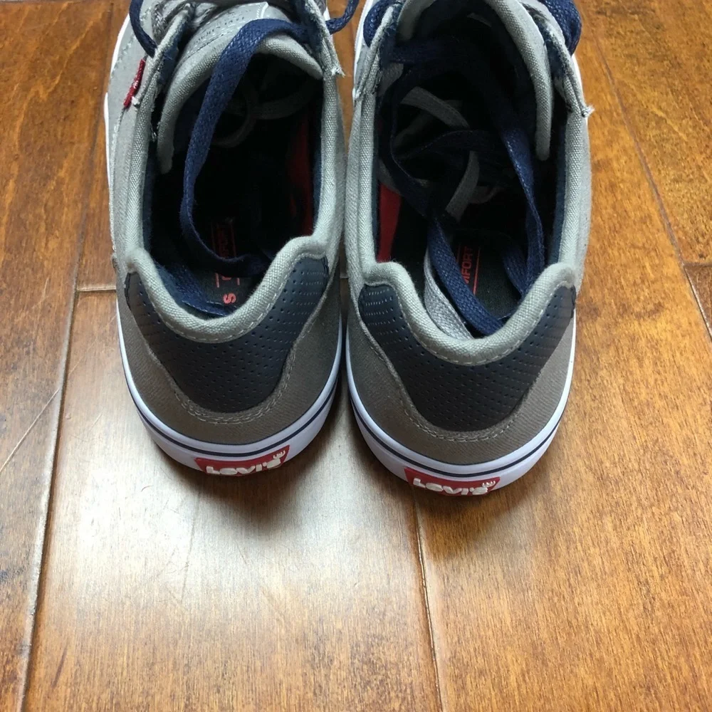 Levi's Classic Grey/Blue canvas sneakers